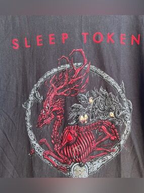 🍒💣 Sleep Token band concert t-shirt